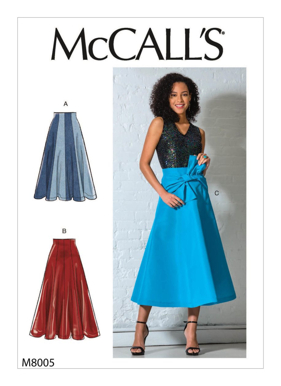 McCall's Sewing Pattern M8005 Misses' Skirts