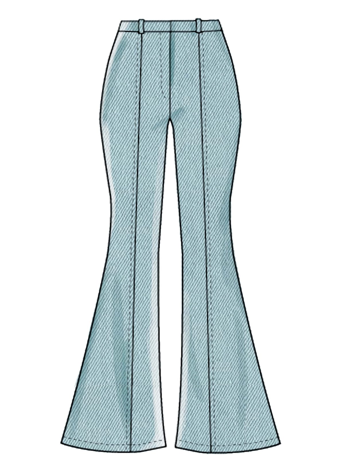 McCall's Sewing Pattern M8007 Misses' Trousers