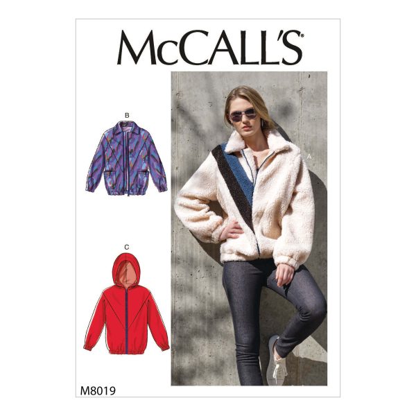 McCall's Sewing Pattern M8019 Misses' Jackets
