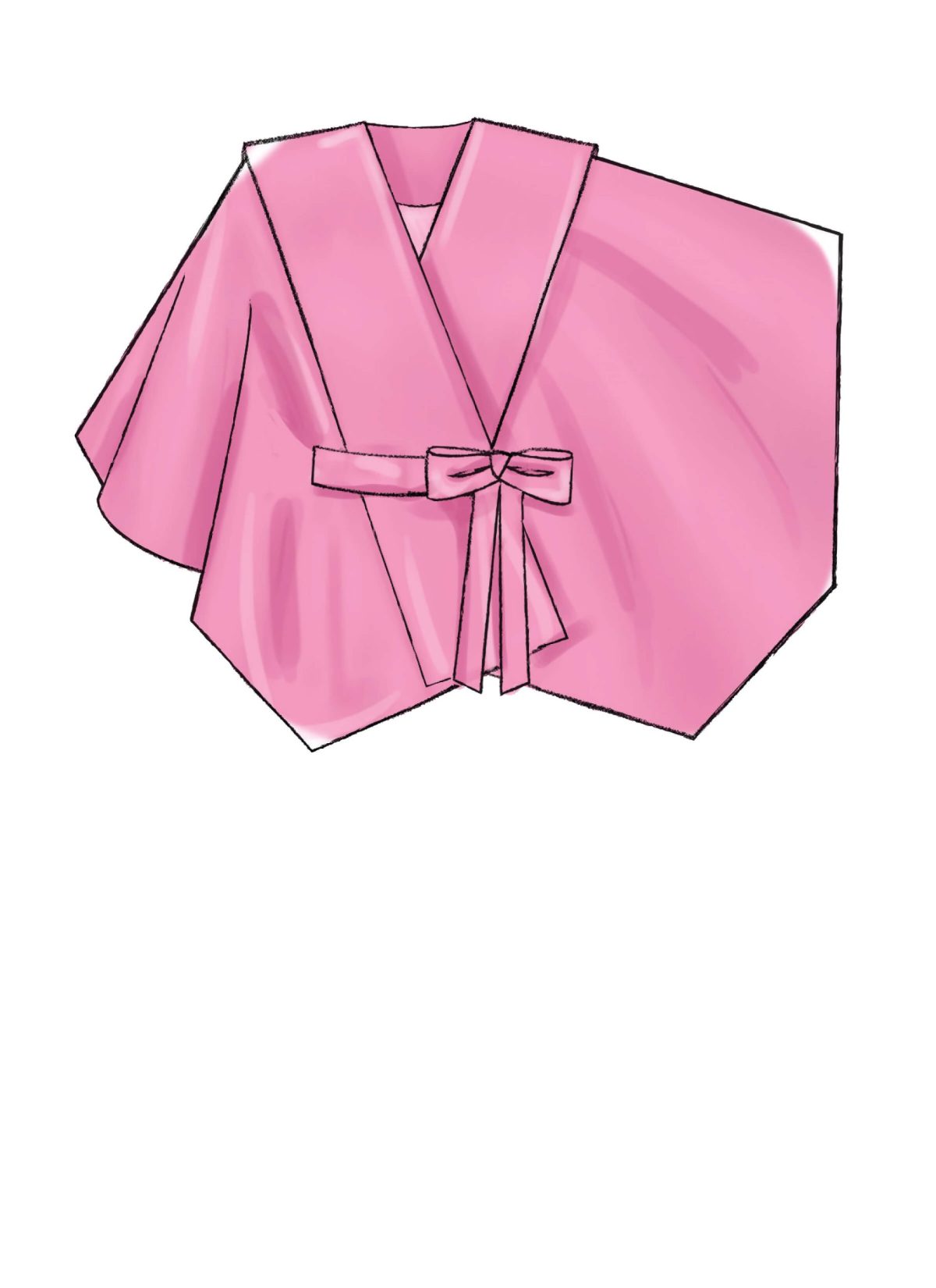 McCall's Sewing Pattern M8029 Misses' Capes & Belt