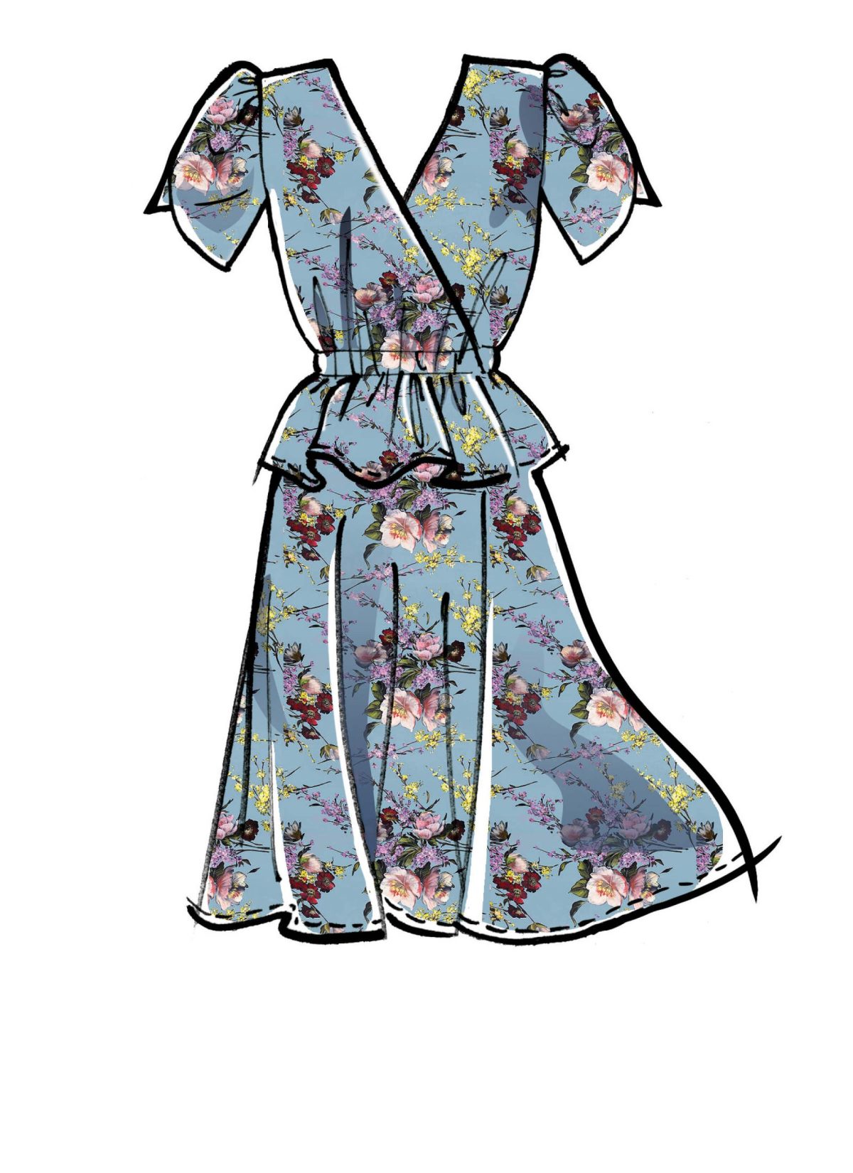 McCall's Sewing Pattern M8035 Misses' Dresses #BrynnMcCalls