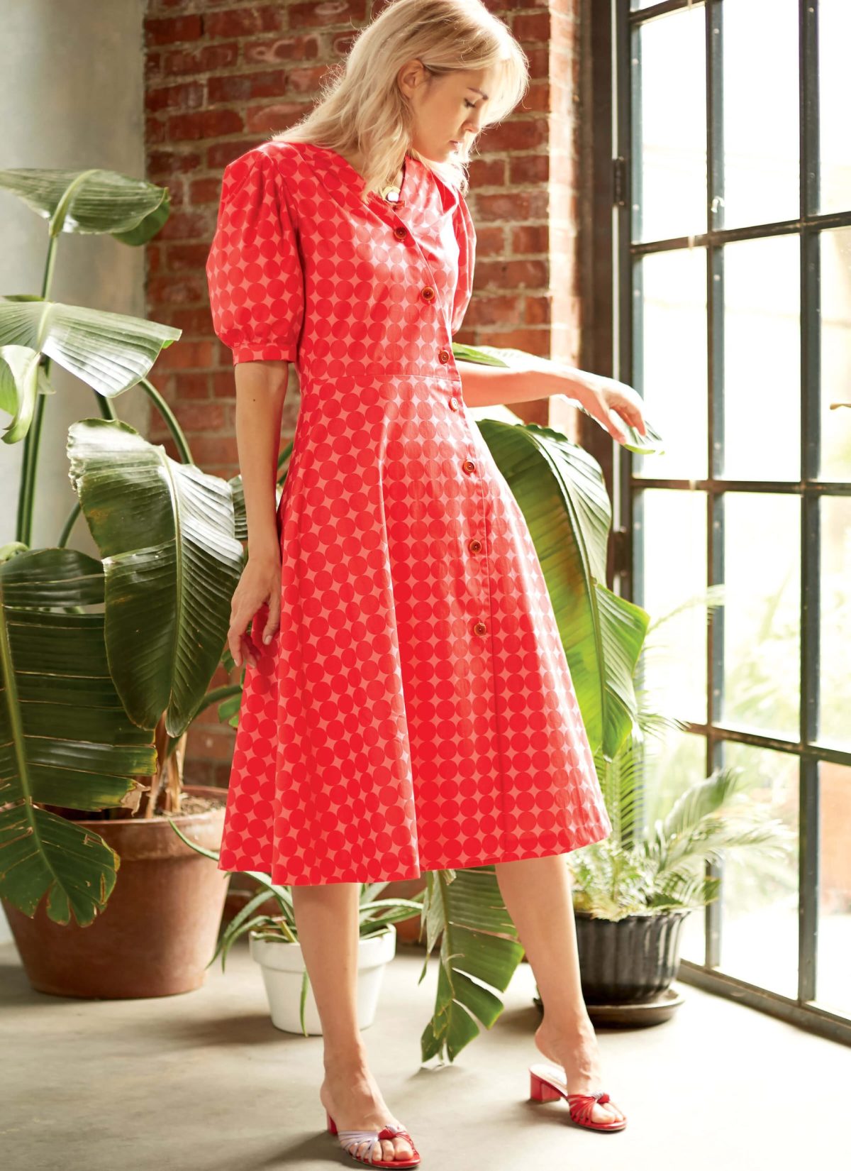 McCall's Sewing Pattern M8036 Misses' Dresses & Sash #SashaMcCalls