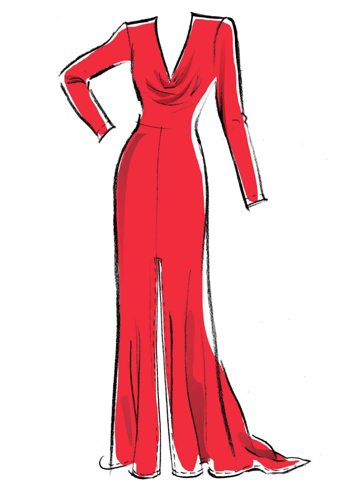 McCall's Sewing Pattern M8037 Misses' Special Occasion Dresses #MaraMcCalls