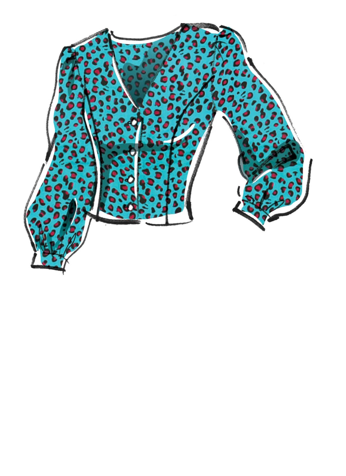 McCall's Sewing Pattern M8040 Misses' Tops #EmmieMcCalls