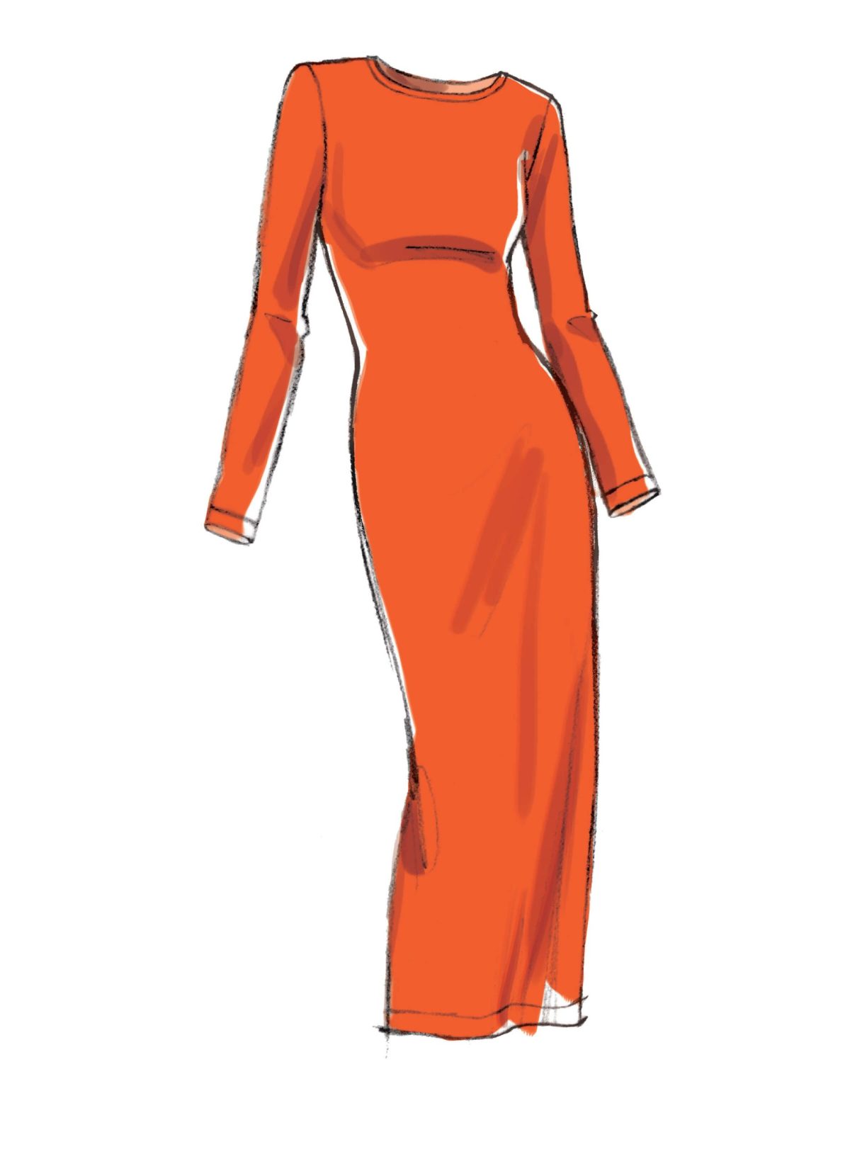 Misses' Knit Pullover Dresses #IsabelMcCalls