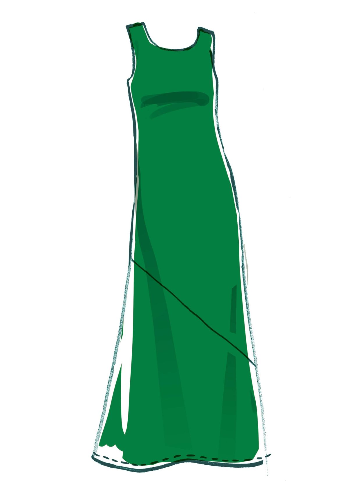 Misses' Pullover Bias-Cut Tank and Short-Sleeve Dresses #RileyMcCalls