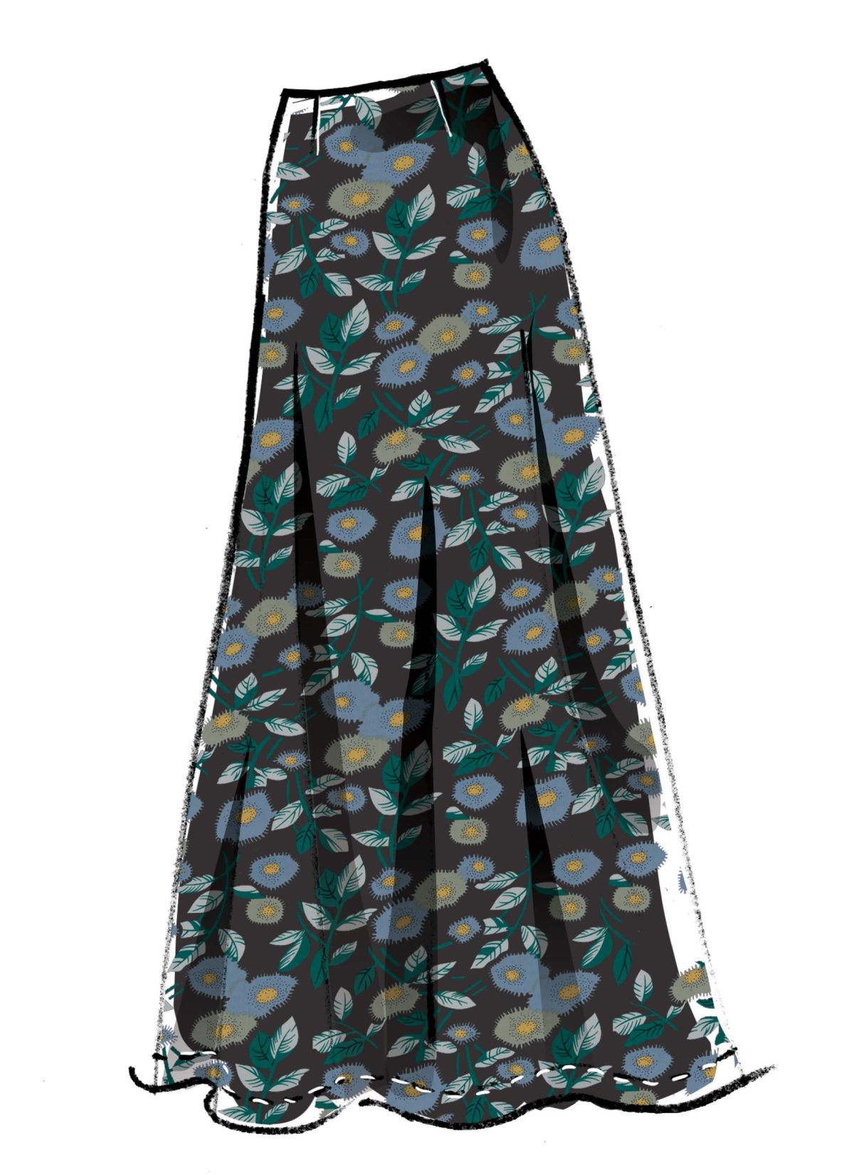 Misses' Skirts in Three Lengths #JillMcCalls