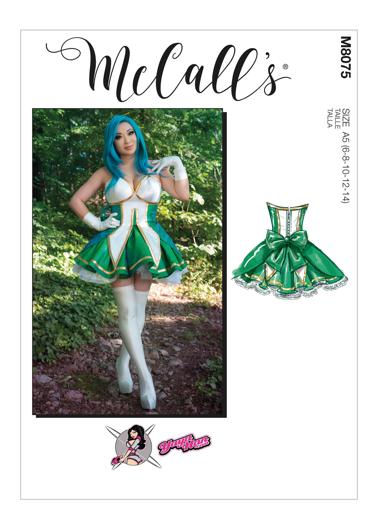 McCall’s Sewing Pattern M8075 Misses’ Costume