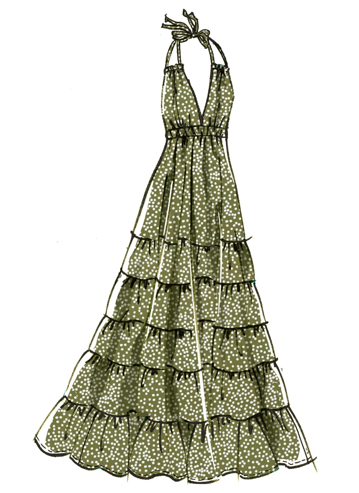 McCall's Sewing Pattern M8087 Misses' Dress