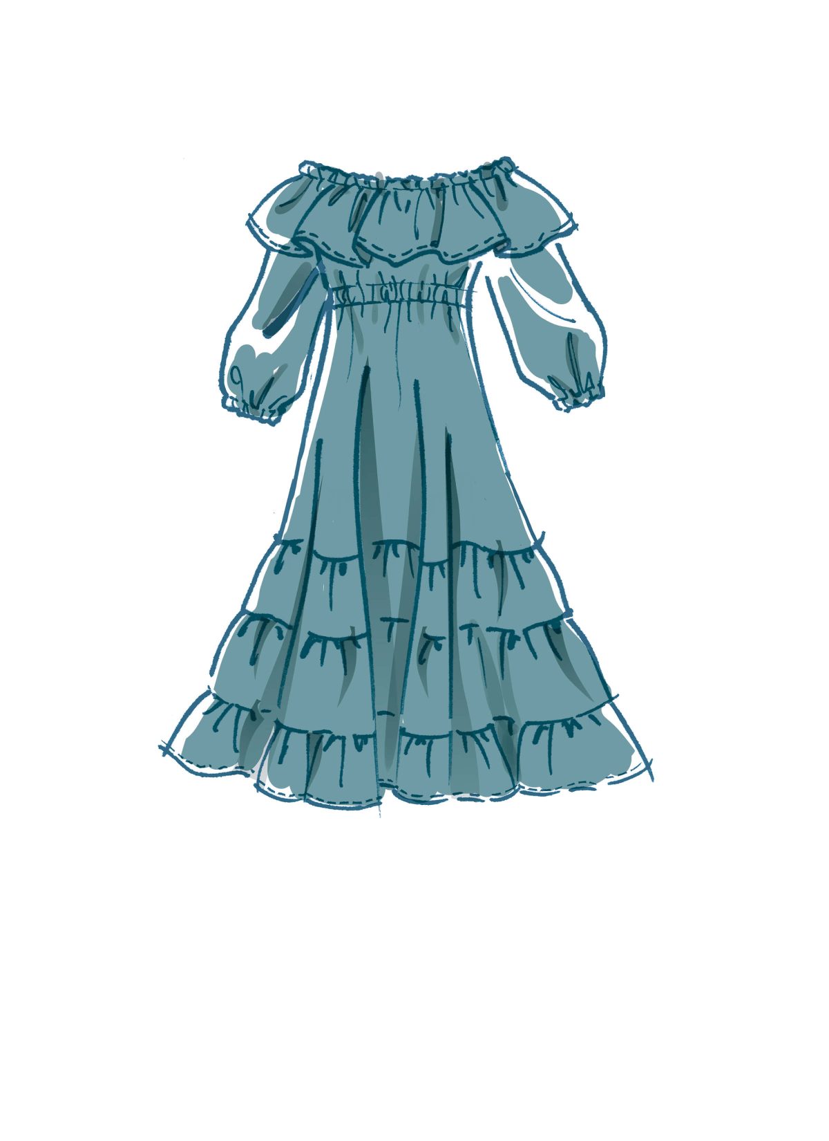 McCall's Sewing Pattern M8087 Misses' Dress
