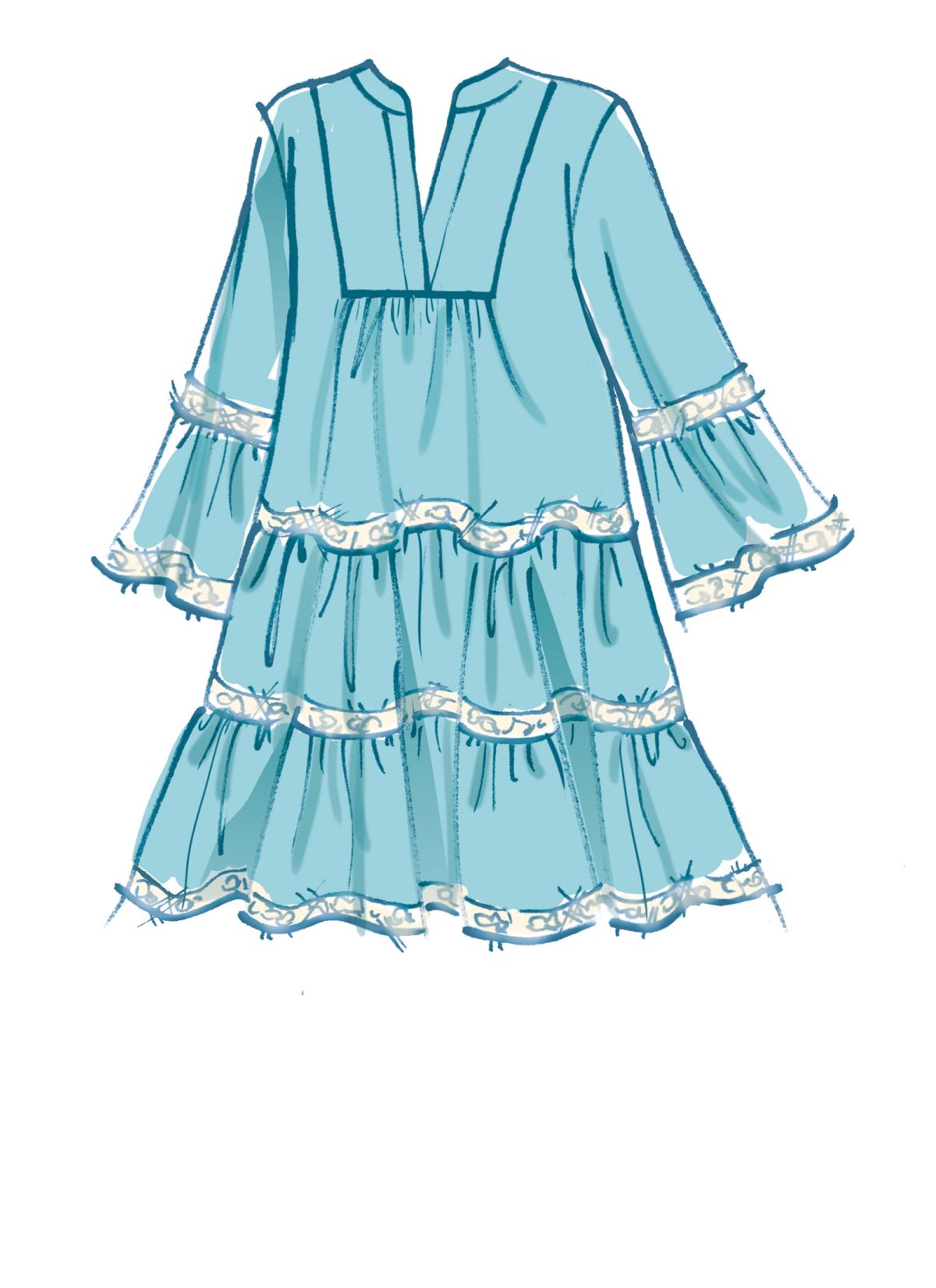 McCall's Sewing Pattern M8090 Misses' Dress