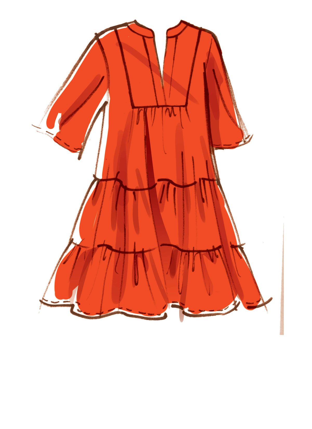 McCall's Sewing Pattern M8090 Misses' Dress