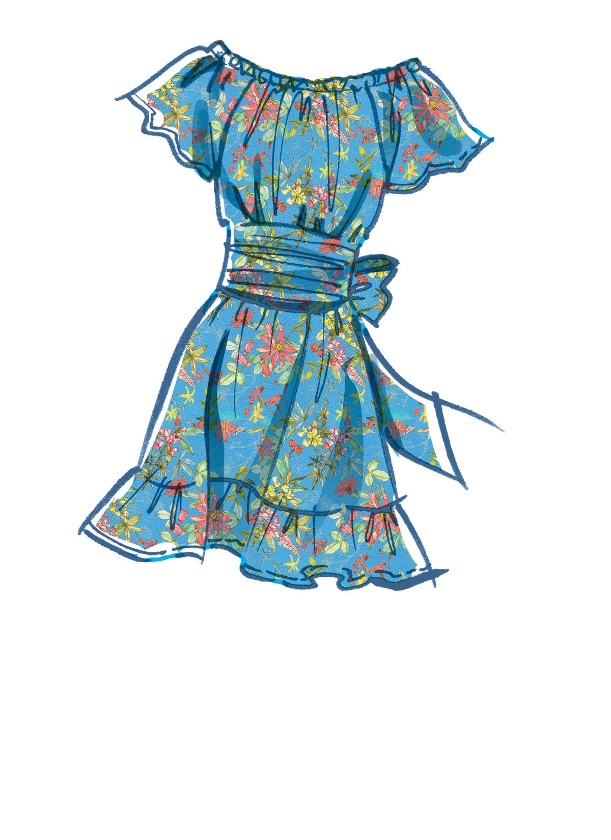 McCall's Sewing Pattern M8092 Misses' Dress