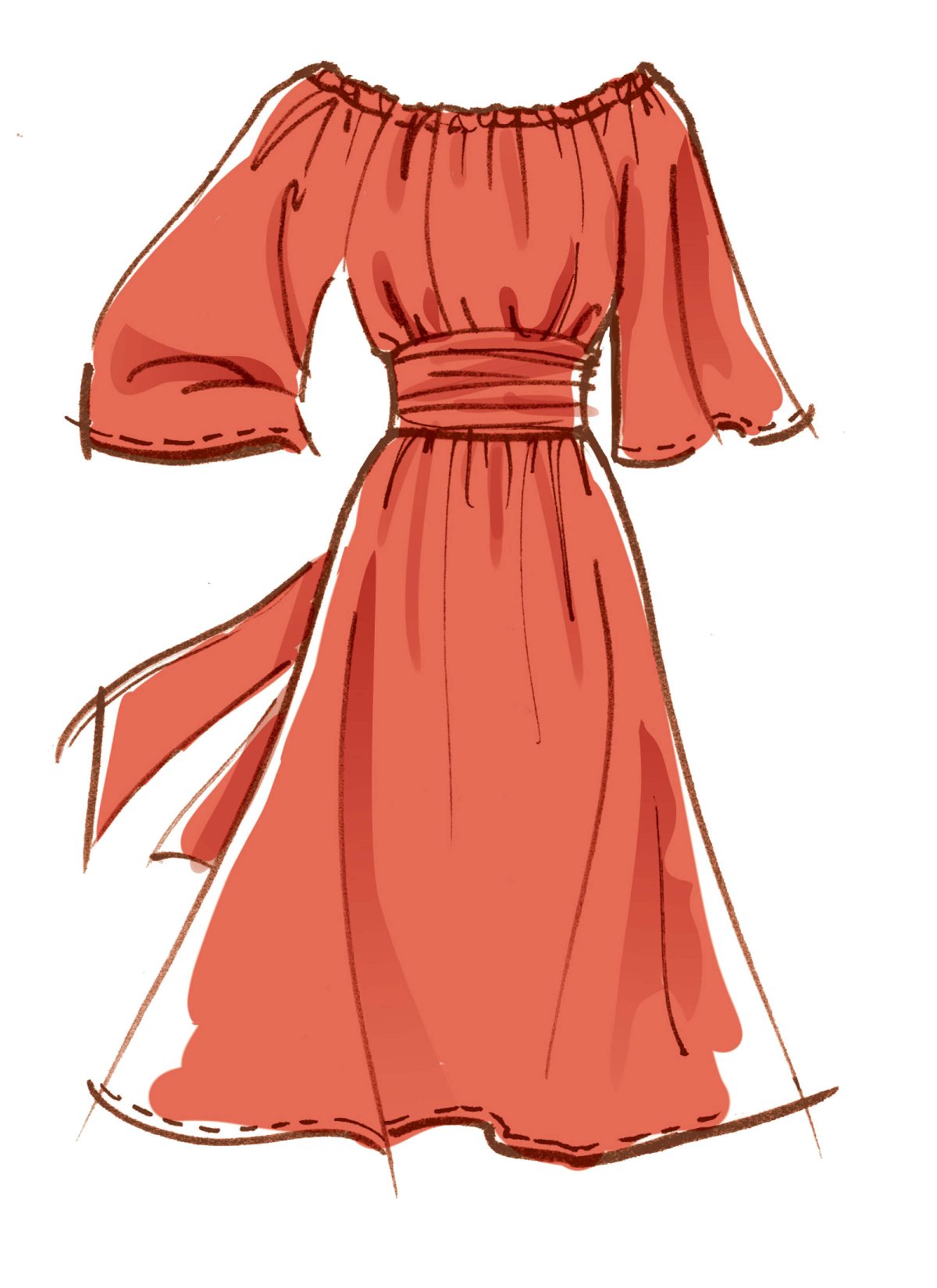 McCall's Sewing Pattern M8092 Misses' Dress