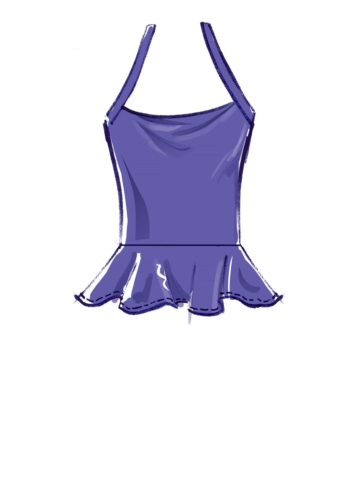 McCall's Sewing Pattern M8114 Misses' Top and Vest