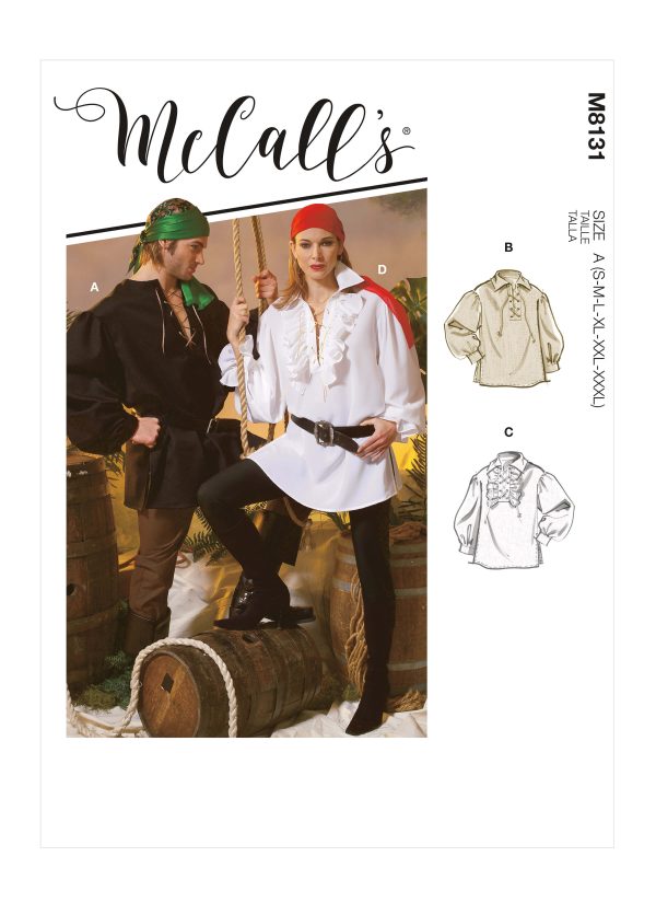 McCall's Sewing Pattern M8131 UNISEX Costume