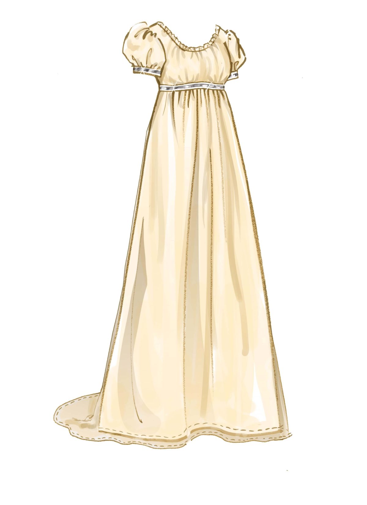 McCall's Sewing Pattern M8132 Misses' 18th Century Dresses and Jacket