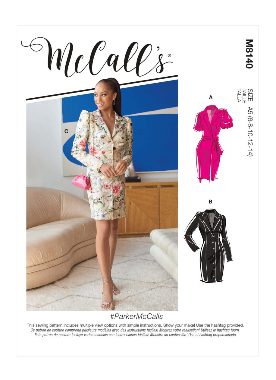 #ParkerMcCalls - Misses' Coat Dress