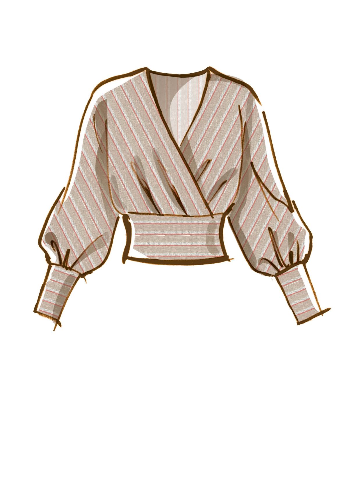 McCall's Sewing Pattern M8145 Misses' Tops #BeverleyMcCalls