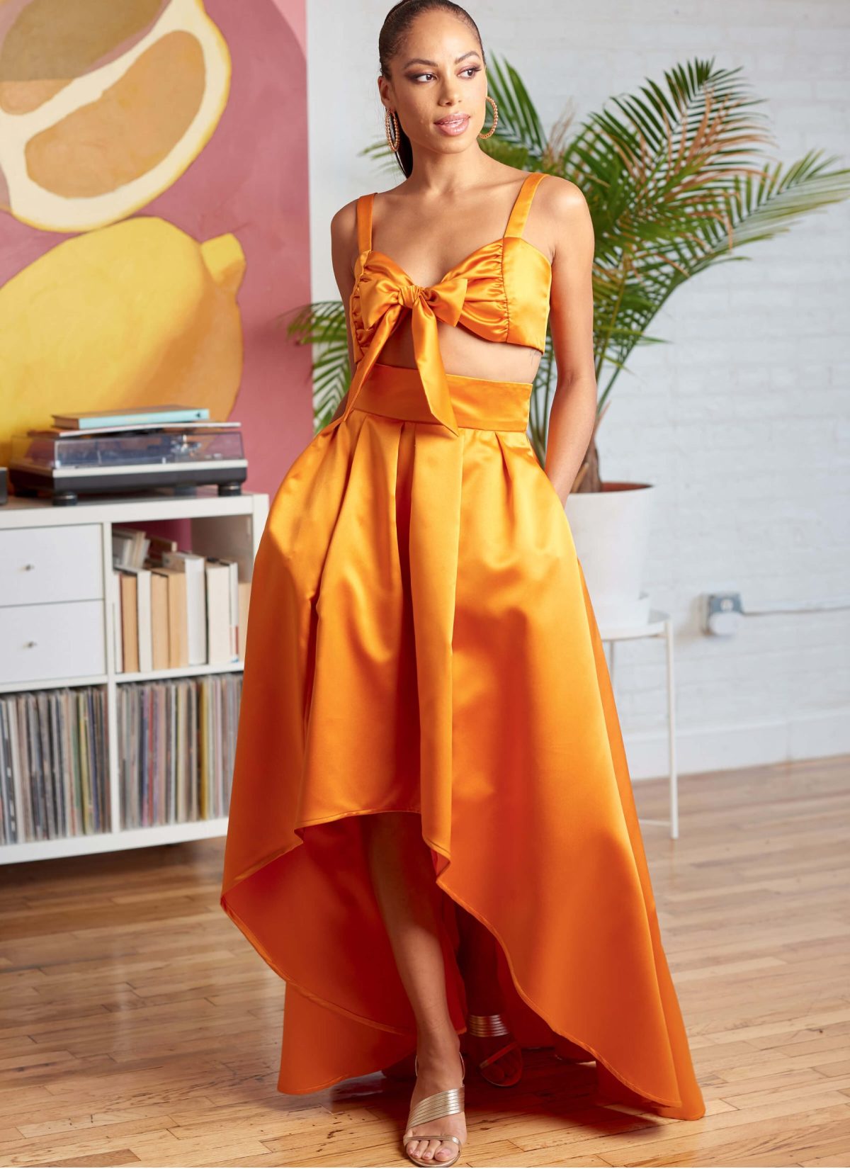 #PearlMcCalls - Misses' Top and Skirts