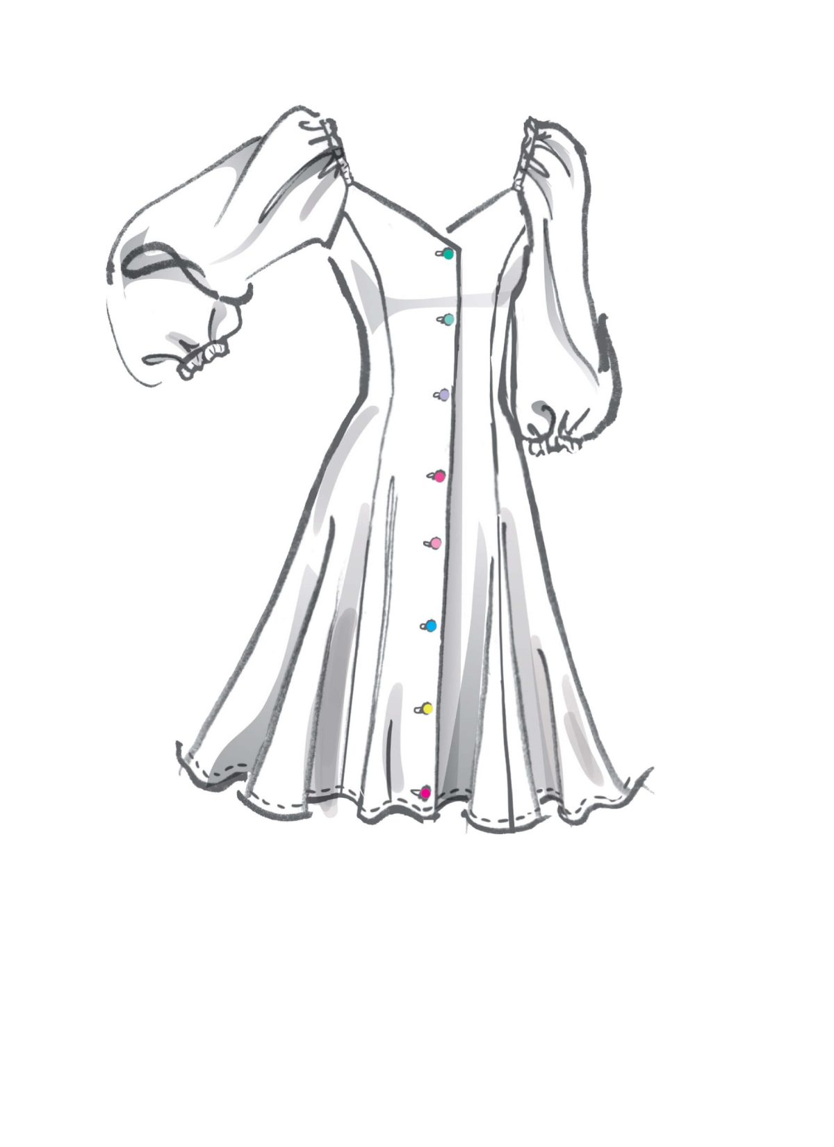 #AshleyMcCalls M8177 - Misses' Dresses and Belt