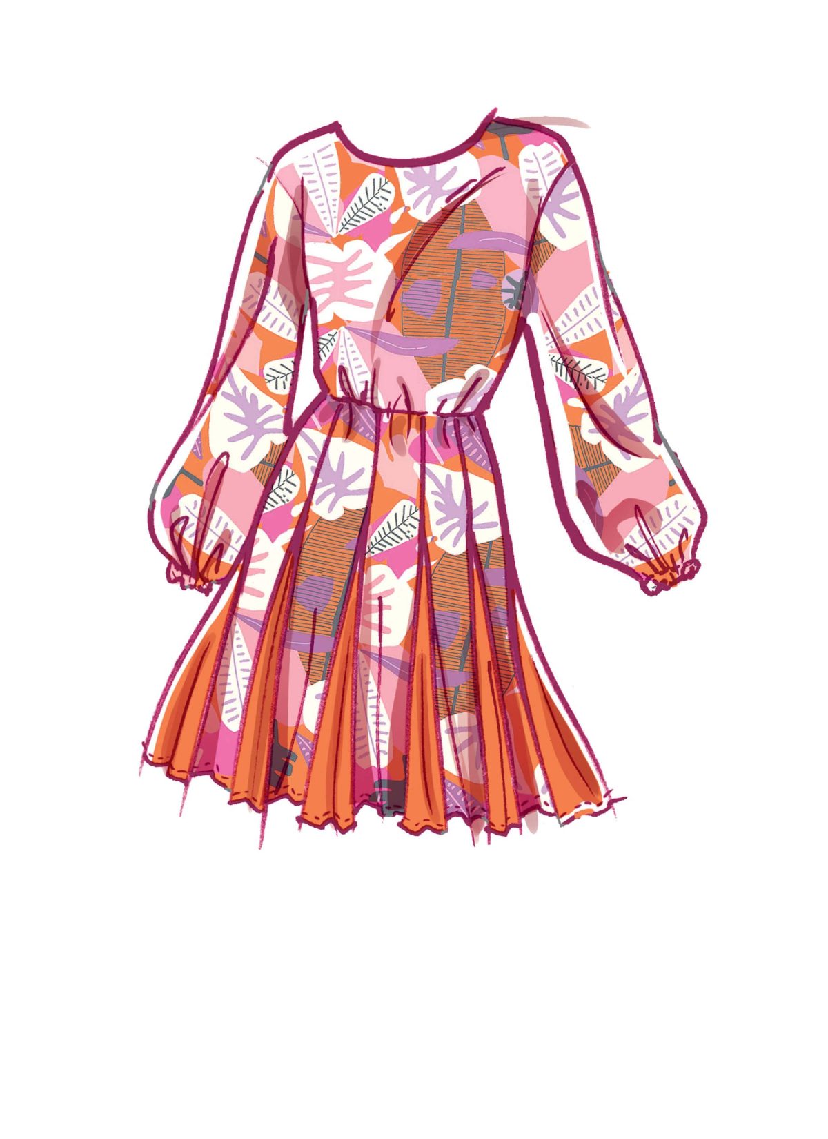 #LaurenMcCalls M8178 - Misses' Dresses and Belt