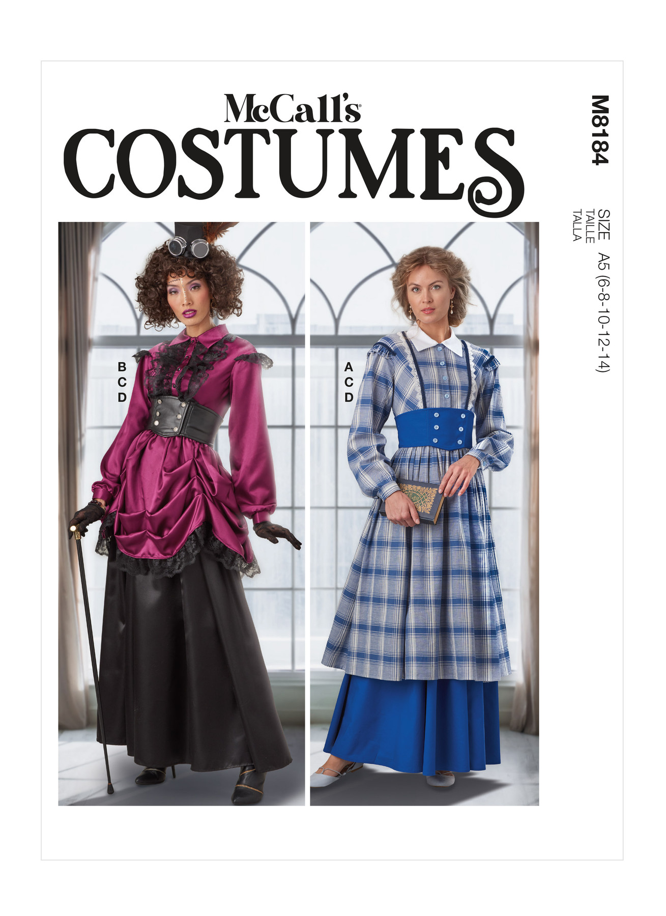 McCall’s Sewing Pattern M8184 Misses’ Costume