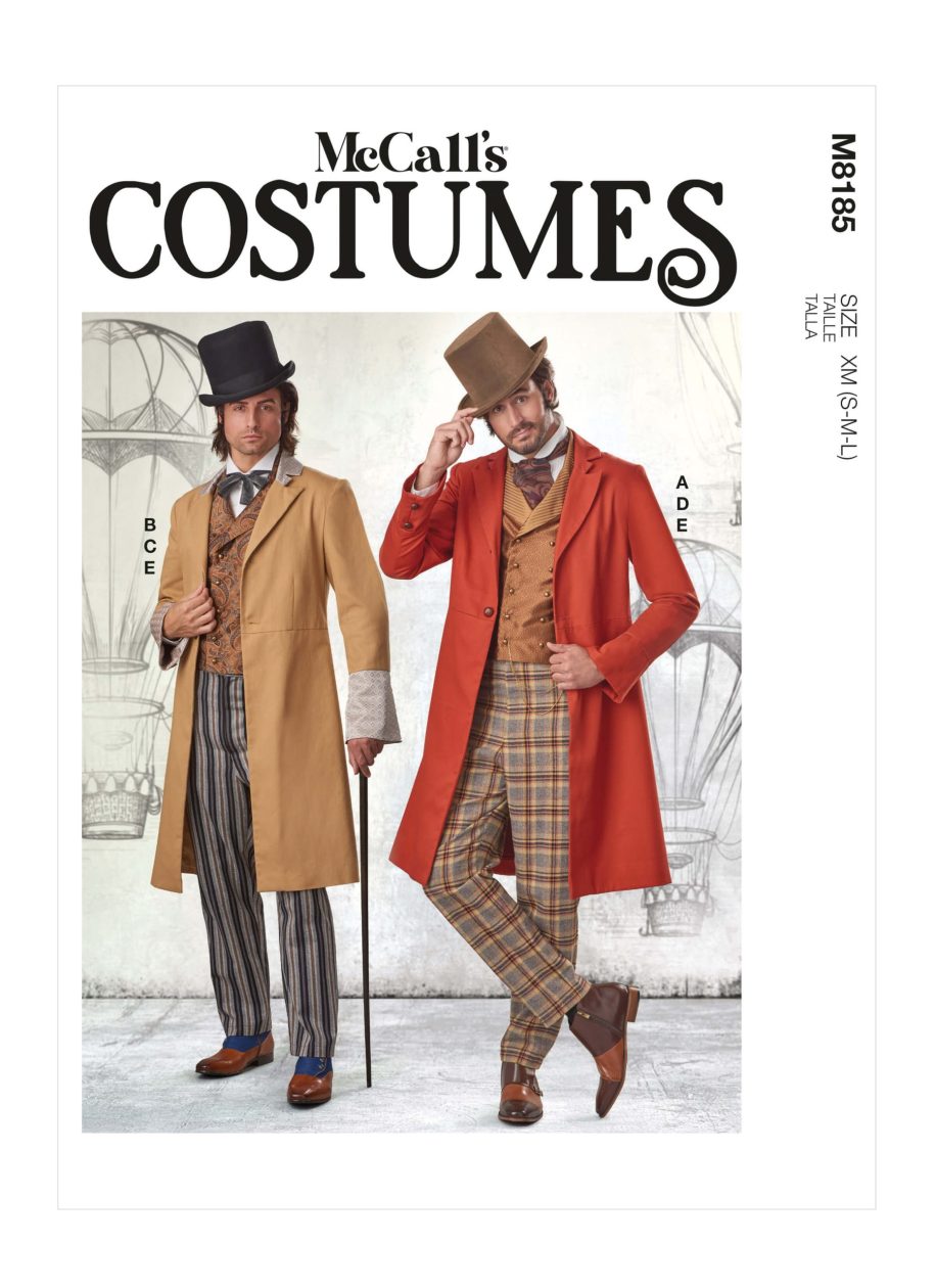 McCall's Sewing Pattern M8185 Men's Costume
