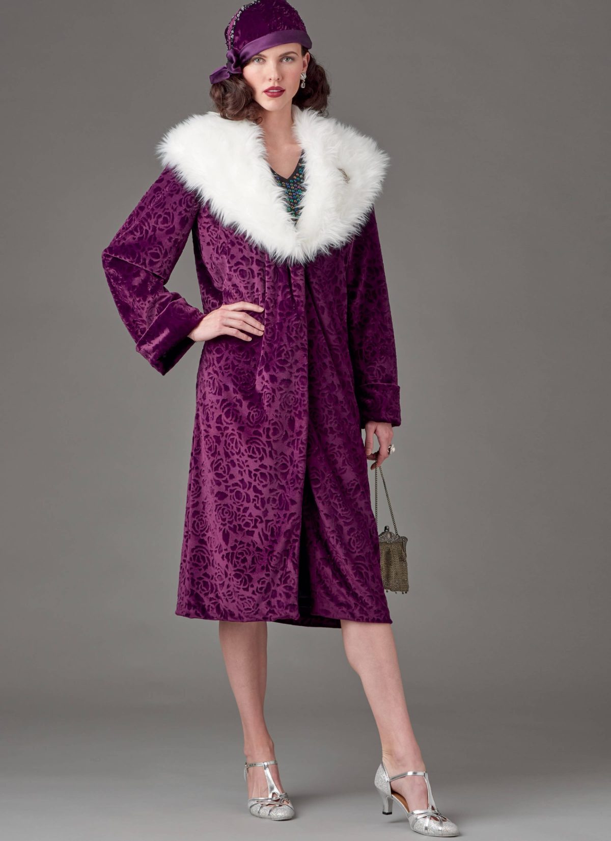 McCall's Sewing Pattern M8190 Misses' 1920s Coat & Hat