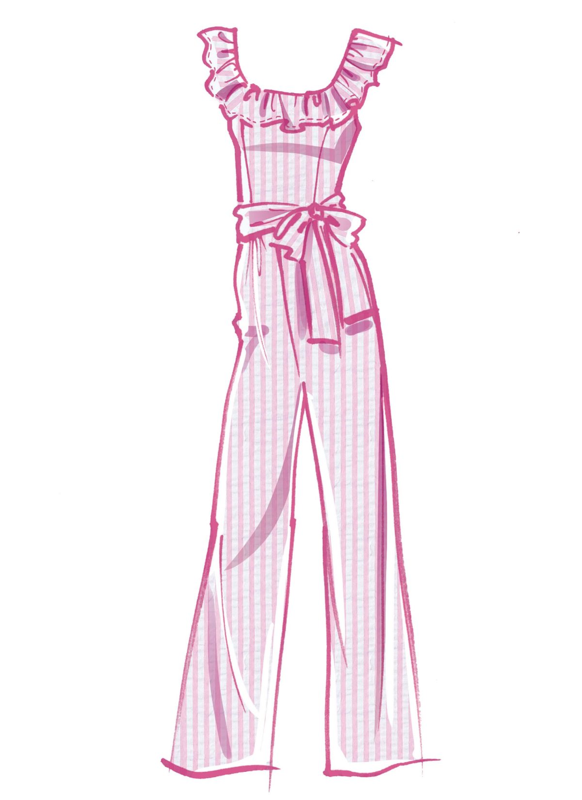 McCall's Sewing Pattern M8203 Misses' Romper, Jumpsuits & Sash