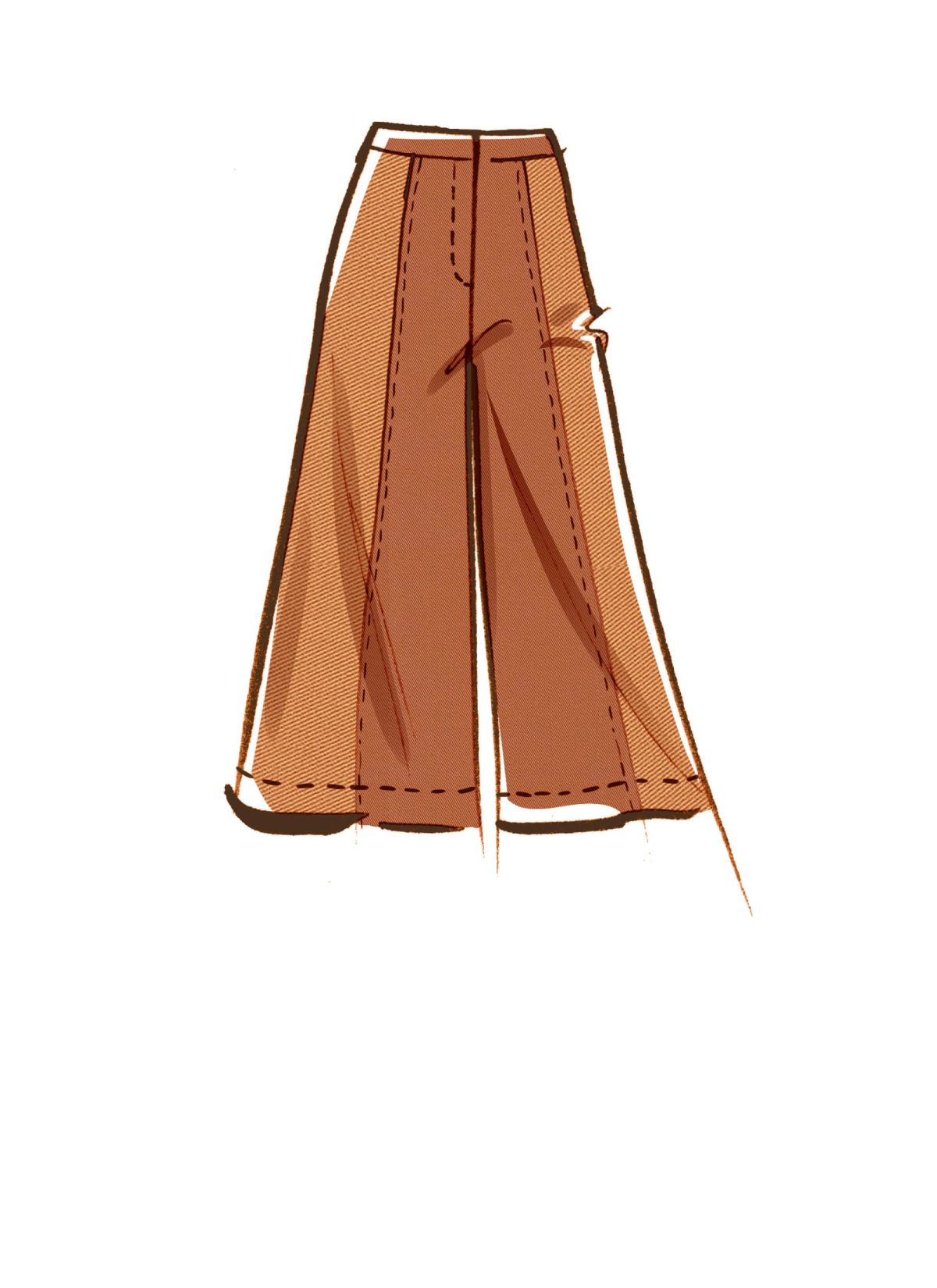 McCall's Sewing Pattern M8206 Misses' Trousers