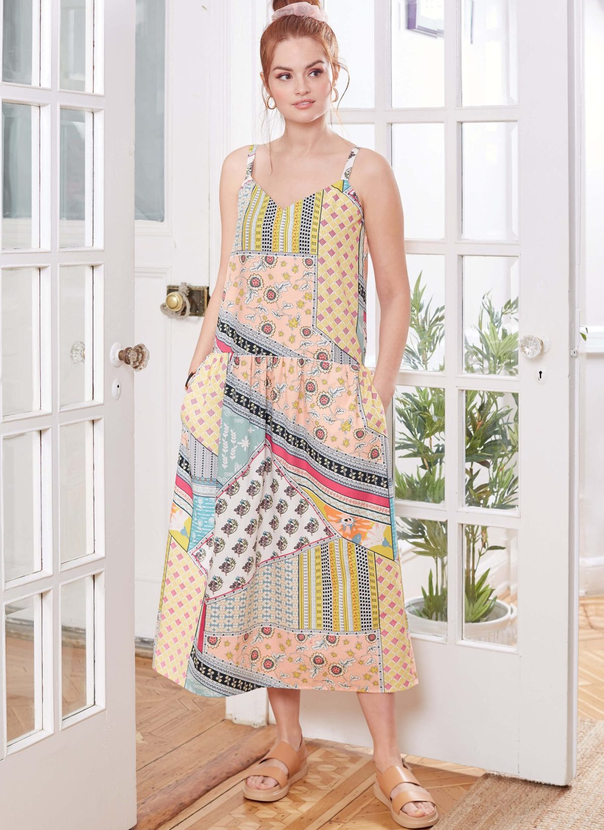 McCall's Sewing Pattern M8214 Misses' Dresses & Mask