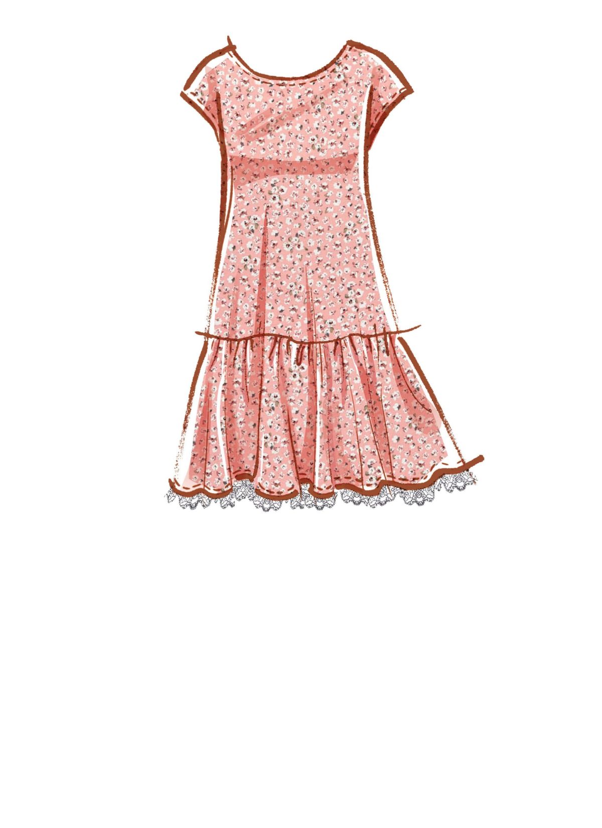 McCall's Sewing Pattern M8214 Misses' Dresses & Mask