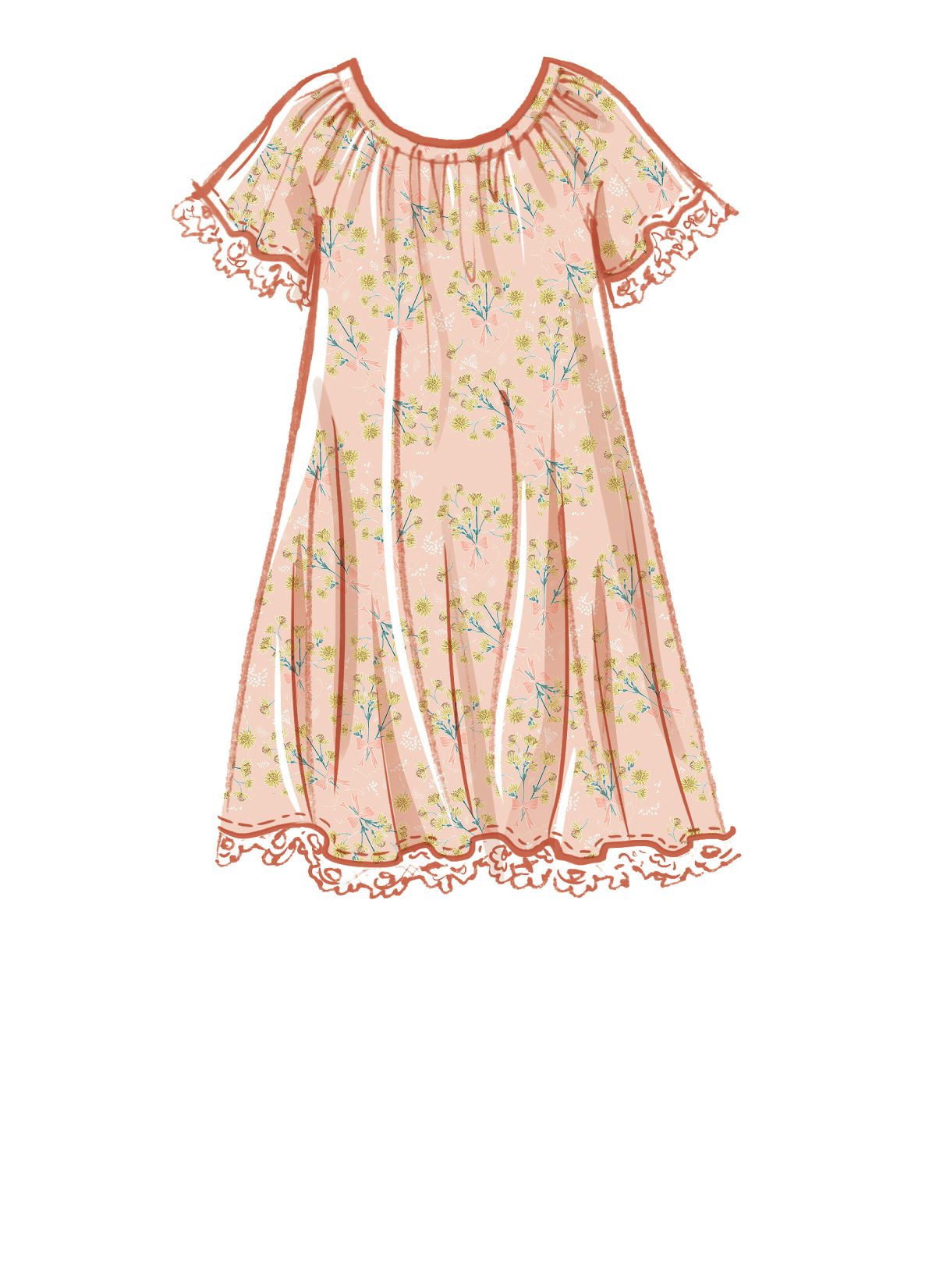 McCall's Sewing Pattern M8216 Misses' and Child Dress