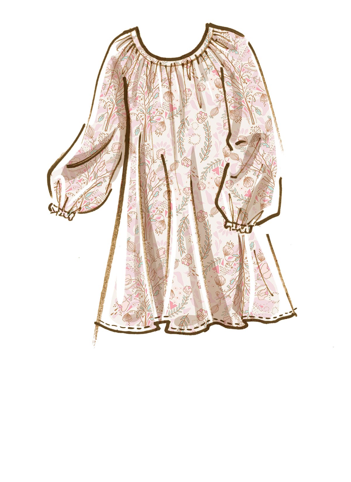 McCall's Sewing Pattern M8216 Misses' and Child Dress