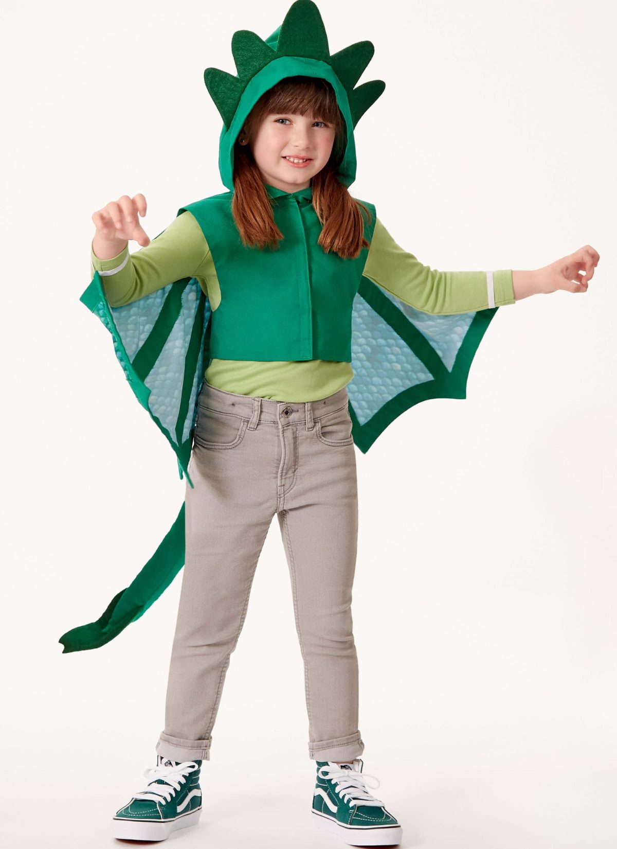 McCall's Sewing Pattern M8225 Kids' Dragon Cape and Mask