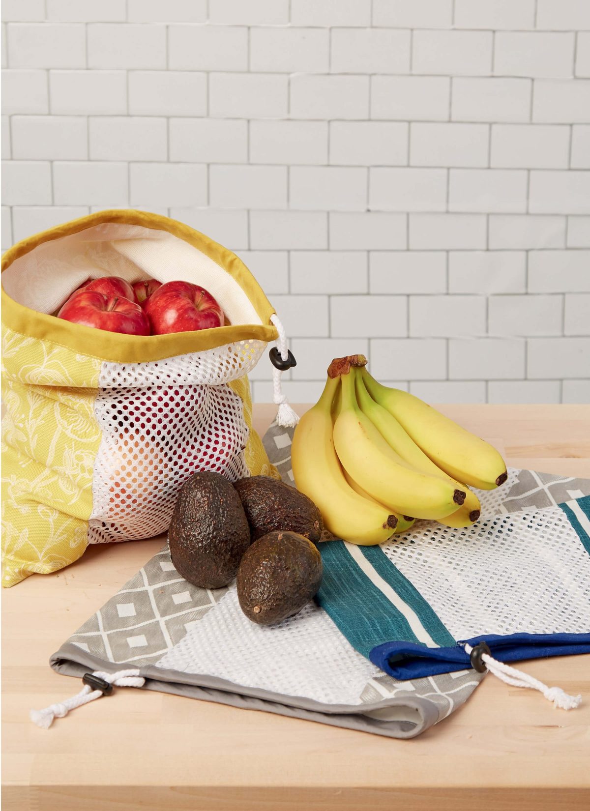 McCall's Sewing Pattern M8236 Fruit and Vegetable Bags, Mop Pad, Coffee Filters, Bin and Bag