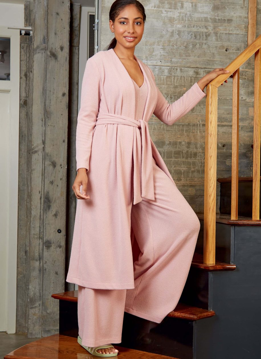 McCall's Sewing Pattern M8245 Misses' Romper, Jumpsuit, Robe and Sash