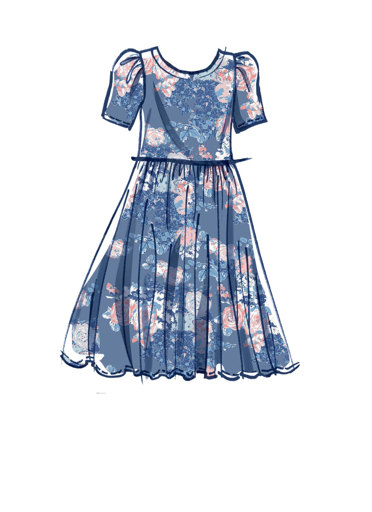 McCall's Sewing Pattern M8251 Children's and Girls' Dresses