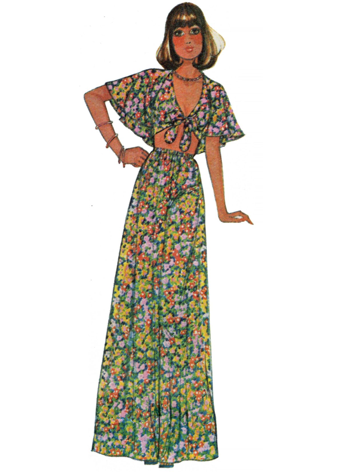 McCall's Sewing Pattern M8257 Misses' Tops, Skirt and Trousers
