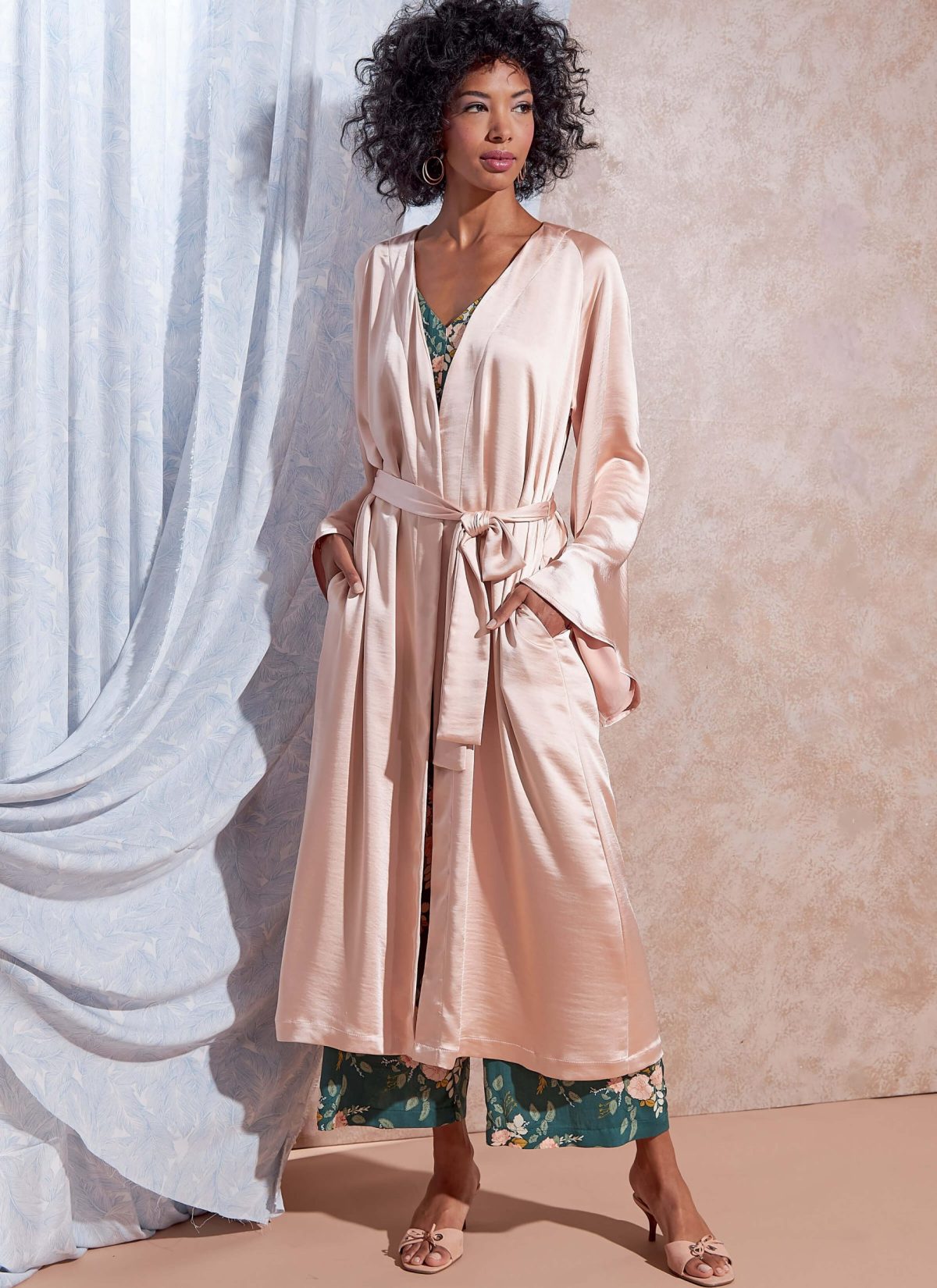 McCall's Sewing Pattern M8261 Misses' Playsuit, Jumpsuit, Robe with Sash