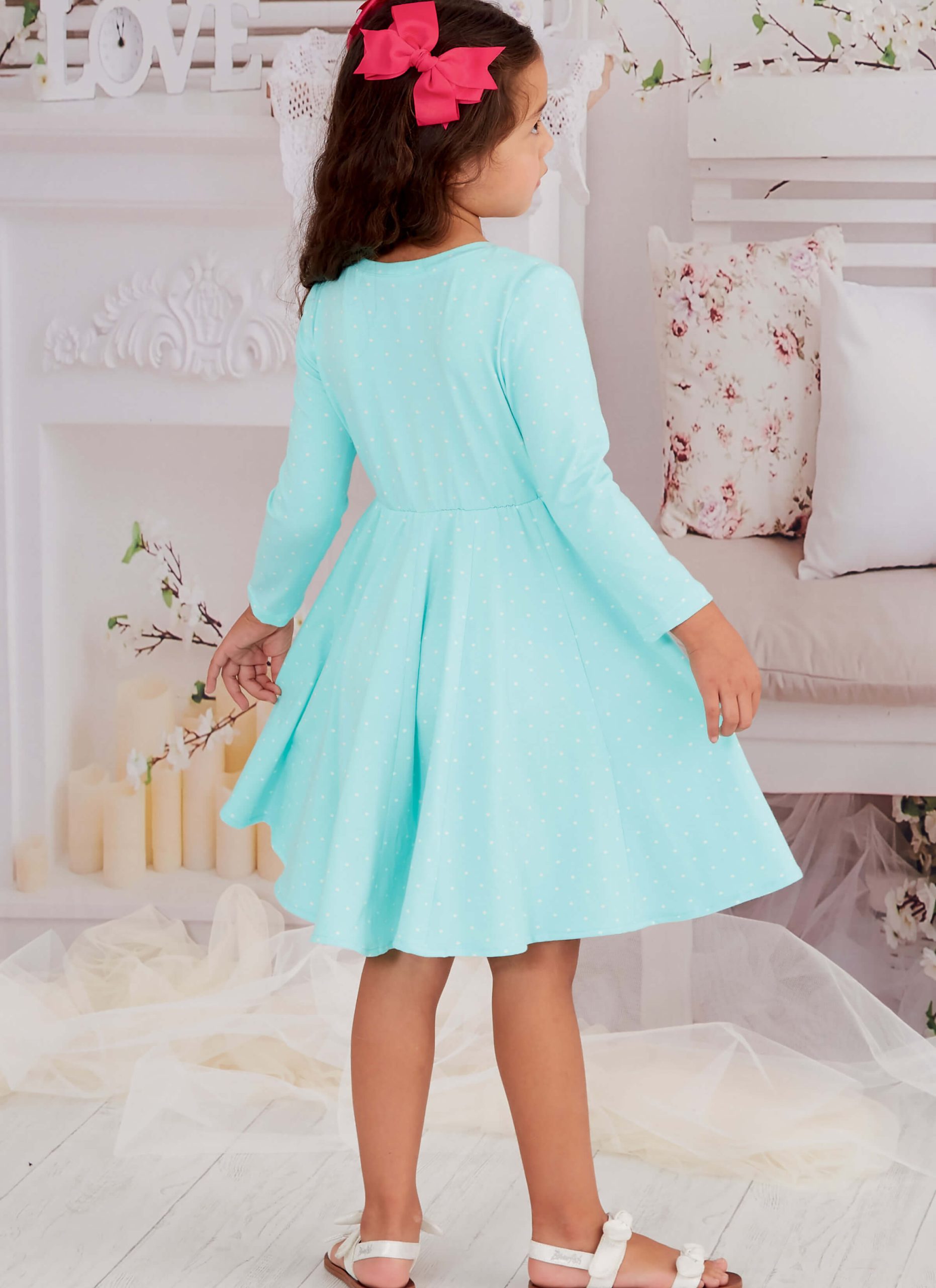 McCall’s Sewing Pattern M8267 Children’s Knit Dresses - Sewdirect