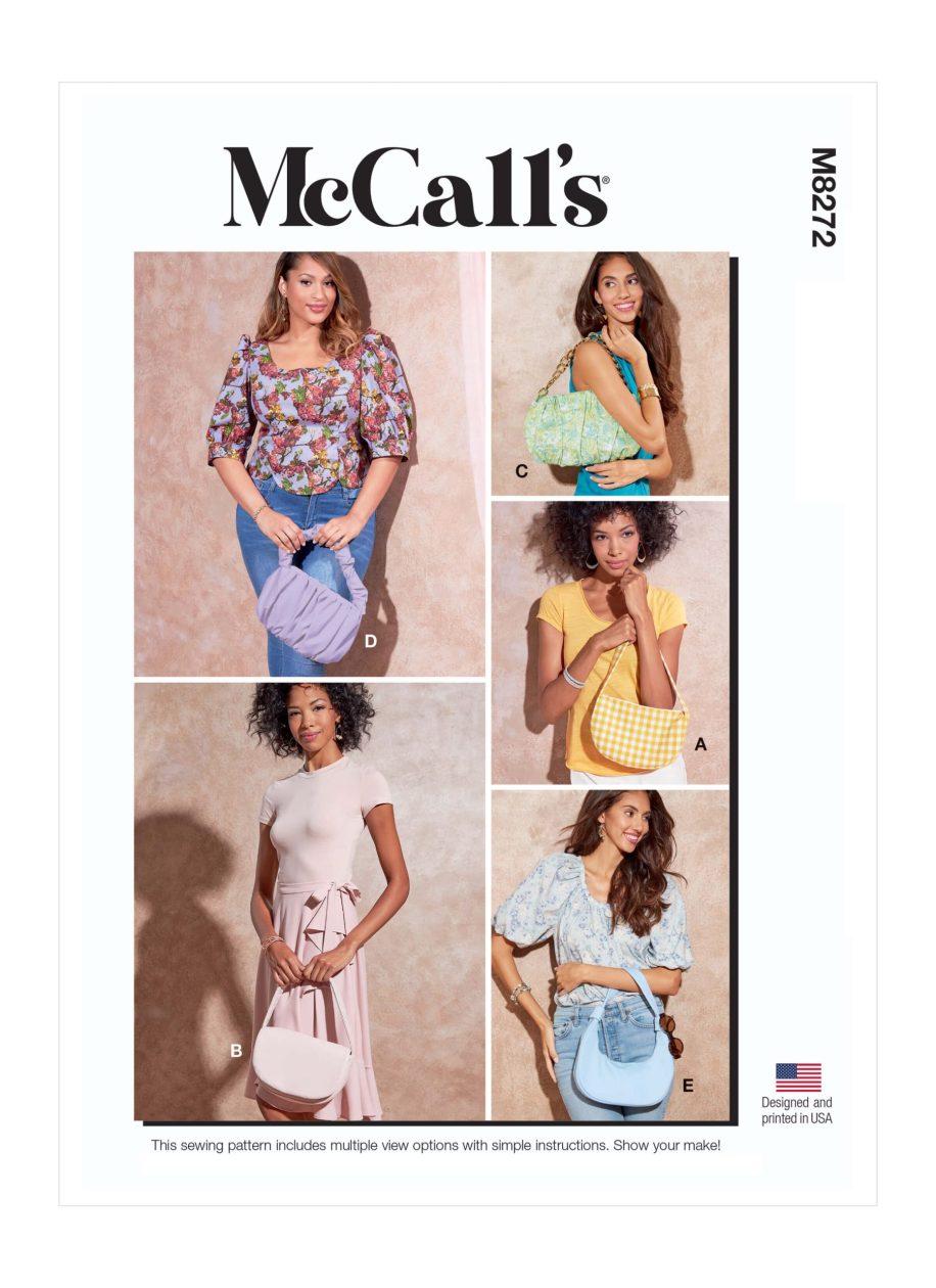 McCall's Sewing Pattern M8272 Handbags