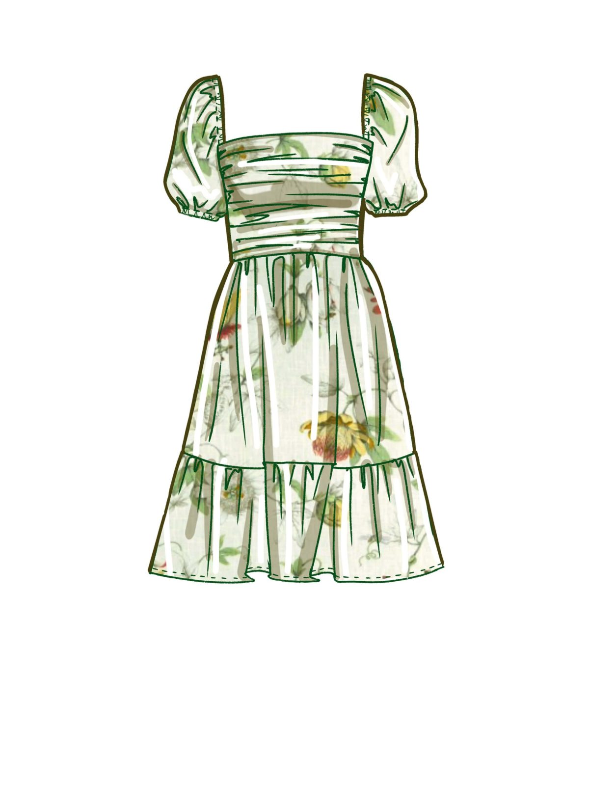 McCall's Sewing Pattern M8282 Misses' Tops and Dresses