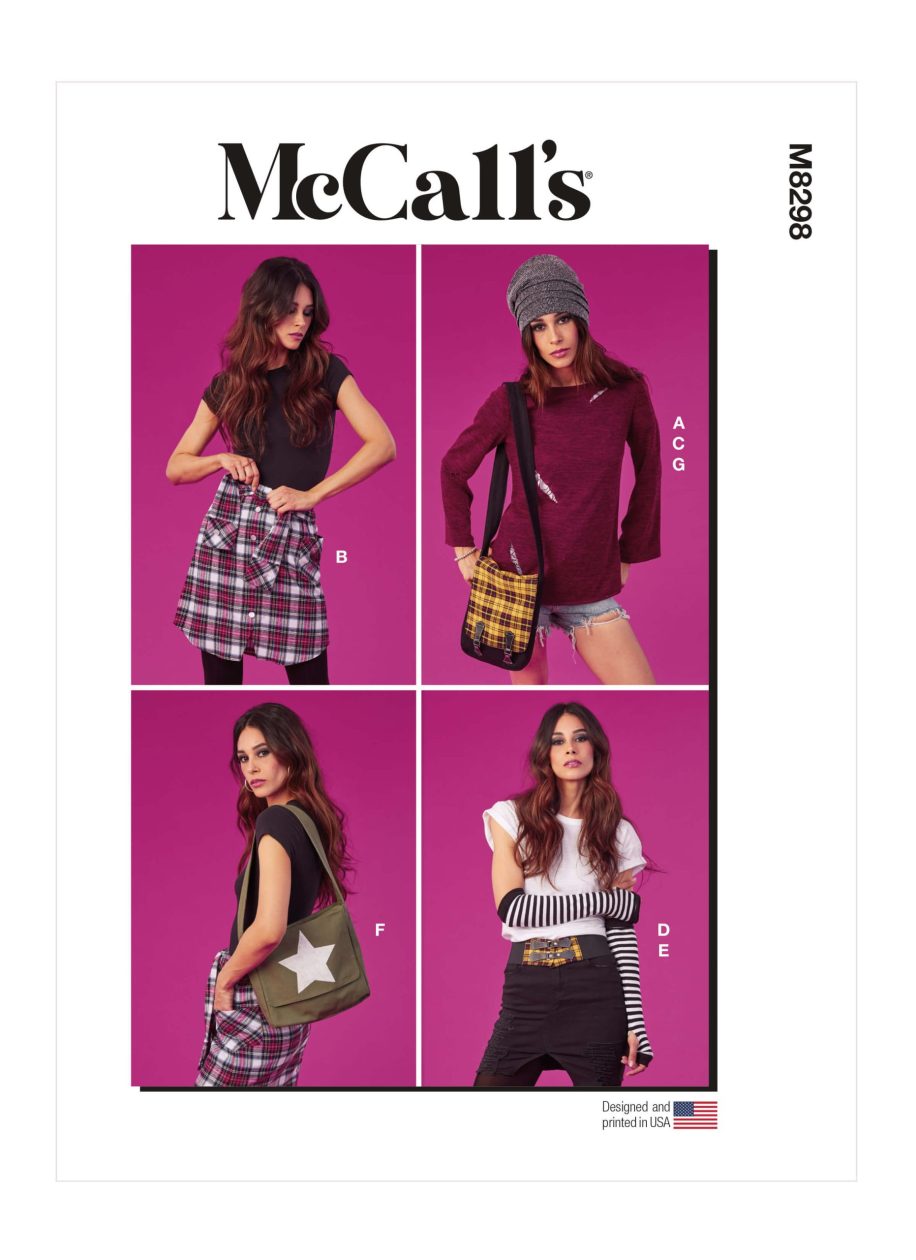 McCall's Sewing Pattern M8298 Misses' Accessories