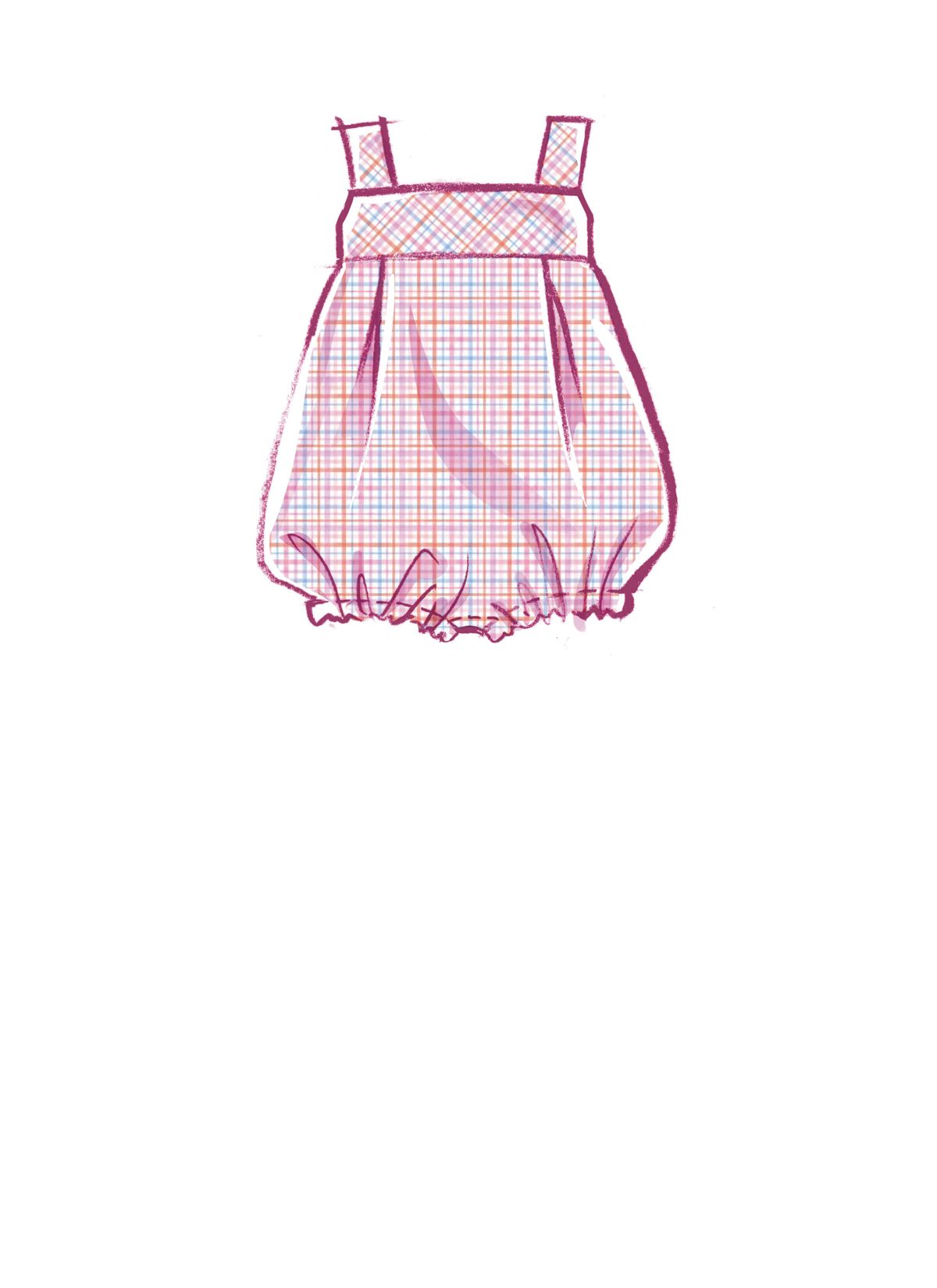 McCall's Sewing Pattern M8315 Infants' Rompers