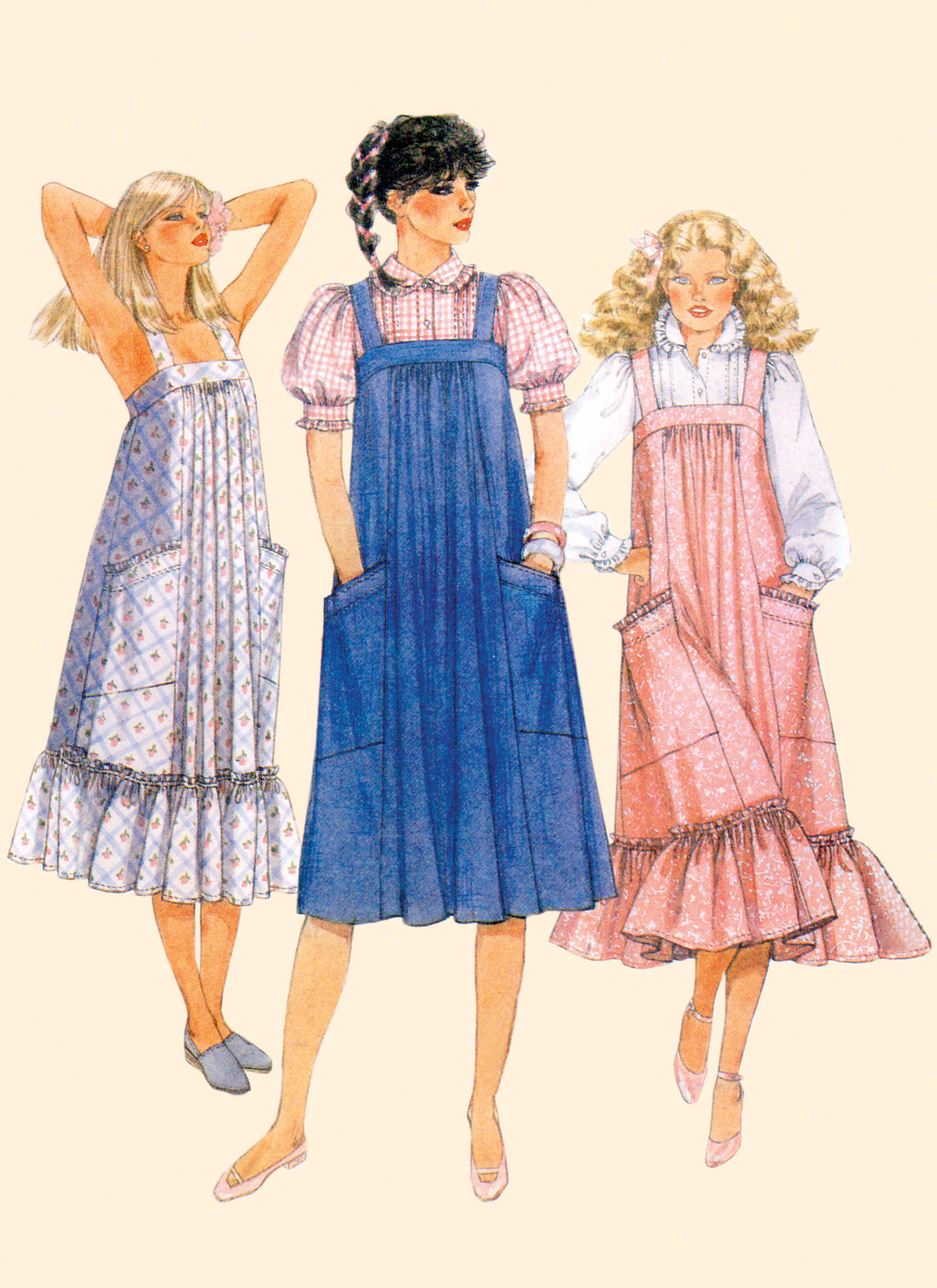 McCall's Sewing Pattern M8318 Misses' Dresses and Blouses by Laura Ashley