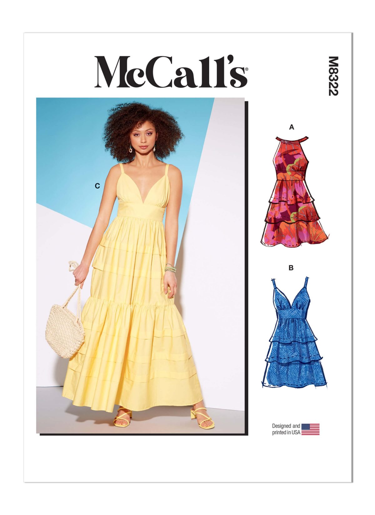 McCall's Sewing Pattern M8322 Misses' Dresses