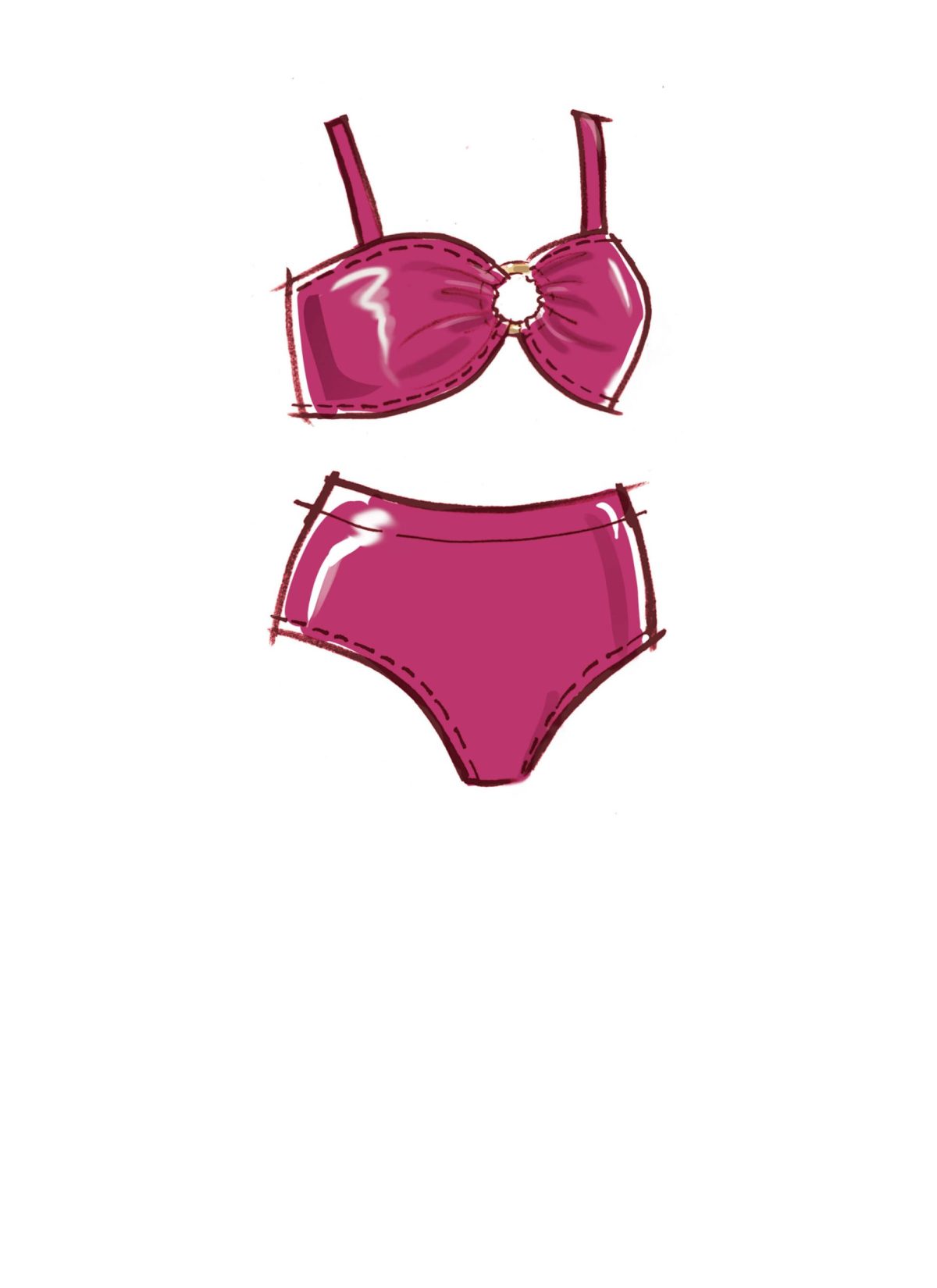 McCall's Sewing Pattern M8330 Women's Swimsuits