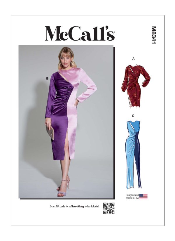 McCall's Sewing Pattern M8341 Misses' Dress
